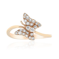 Gouden ring met I1 (H) Diamanten (CIRARI)
