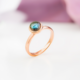 Zilveren ring met een Groene Minary Labradoriet (KM by Juwelo)