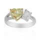 Gouden ring met een gele SI2 diamant (CIRARI)