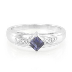 Zilveren ring met een Orissa ioliet