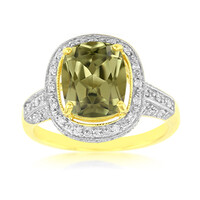 Zilveren ring met een zultaniet