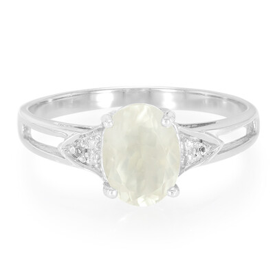 Zilveren ring met een Orthoklaas