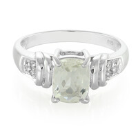Zilveren ring met een Orthoklaas