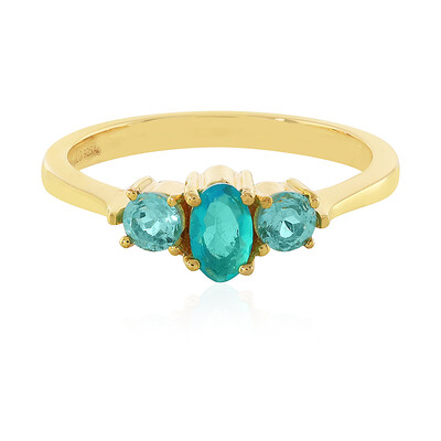 Zilveren ring met een Blauwe Ethiopische Opaal