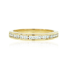 Gouden ring met Loepzuivere (F) Diamanten (LUCENT DIAMONDS)