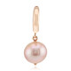 Zilveren hanger met een paarse Ming parel (TPC)