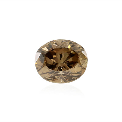 Edelsteen met een SI1 Chocolade Diamant 0,52 ct
