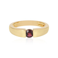 Zilveren ring met een framboos rhodoliet