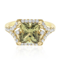 Gouden ring met een Kleurwissel diaspoor (CIRARI)