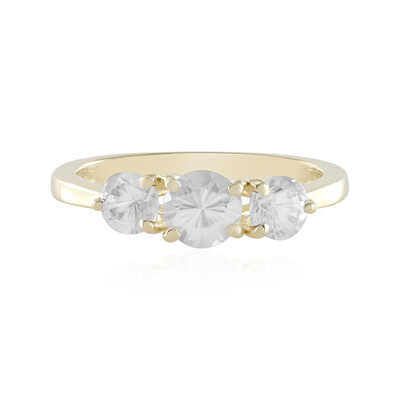 Gouden ring met een zirkoon (de Melo)