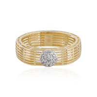 Gouden ring met I1 (I) Diamanten (Ornaments by de Melo)