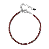 Zilveren armband met Zilver Hematieten