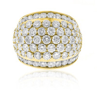 Gouden ring met SI2 (H) Diamanten (CIRARI)