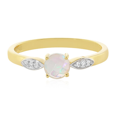 Zilveren ring met een Welo-opaal