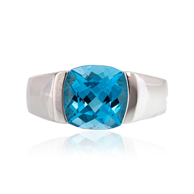 Zilveren ring met een Marambaia-topaas
