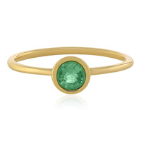 Gouden ring met een Ethiopische smaragd