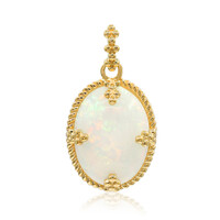 Gouden hanger met een Welo-opaal (Adela Gold)
