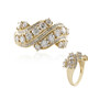 Gouden ring met I2 (I) Diamanten (de Melo)