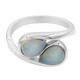 Zilveren ring met Welo-opalen