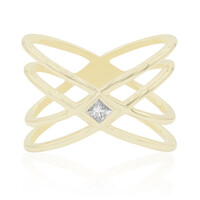 Gouden ring met een Diamant SI1 (G)