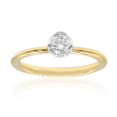 Gouden ring met een VS2 (H) Diamant (CIRARI)