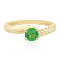 Gouden ring met een tsavoriet (La Revelle)