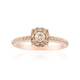 Gouden ring met een SI1 Argyle Rose De France Diamant (Annette)