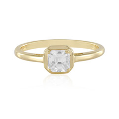 Zilveren ring met een zirkoon