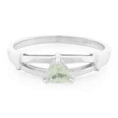 Zilveren ring met een toermalijn