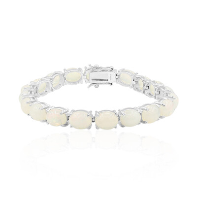 Zilveren armband met Welo-opalen