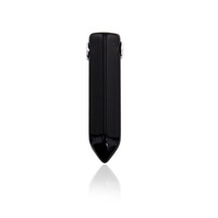 Zilveren hanger met een obsidiaan