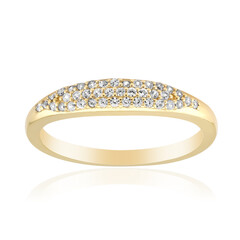 Zilveren ring met zirkonen