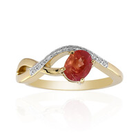 Gouden ring met een pezzotaiet