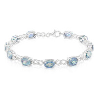 Zilveren armband met maanschijn topazen
