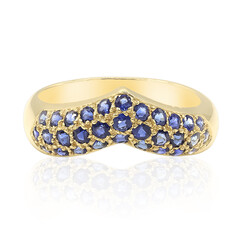 Gouden ring met blauwe saffieren (Estée Collection)