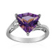 Gouden ring met een amethist