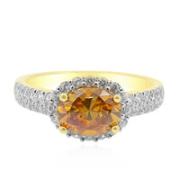 Gouden ring met een sfaleriet