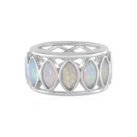 Zilveren ring met Welo-opalen (de Melo)
