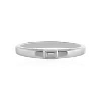 Zilveren ring met een zirkoon