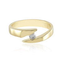 Gouden ring met een I2 (H) Diamant (de Melo)