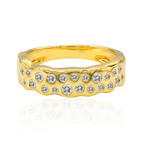 Gouden ring met Diamanten SI1 (G)