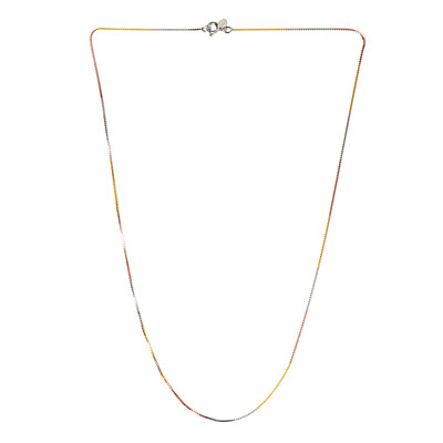 Zilveren halsketting (MONOSONO COLLECTION)