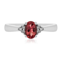 Gouden ring met een Rode Burmese Spinel (CIRARI)