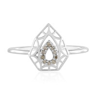 Gouden ring met I2 Champagne Diamanten (Ornaments by de Melo)