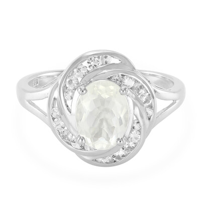 Zilveren ring met een Orthoklaas