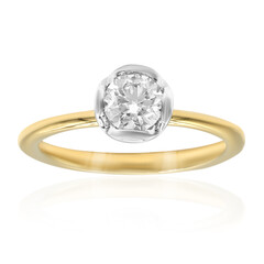 Gouden ring met een VS2 (H) Diamant (CIRARI)