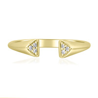 Gouden ring met SI2 (H) Diamanten (CIRARI)