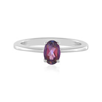Zilveren ring met een Paarse Mystieke Topaas