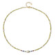 Zilveren halsketting met gele diamanten (Riya)