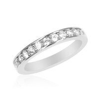 Zilveren ring met zirkonen